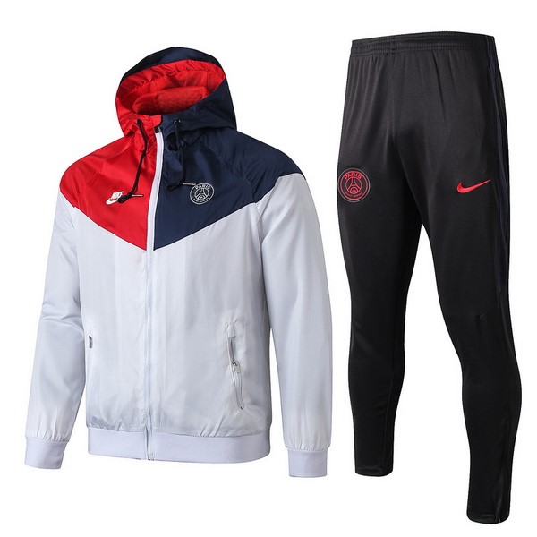 Rompevientos Paris Saint Germain Conjunto Completo 2019-20 Rojo Azul Gris